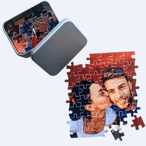 Custom Photo Puzzle and Tin