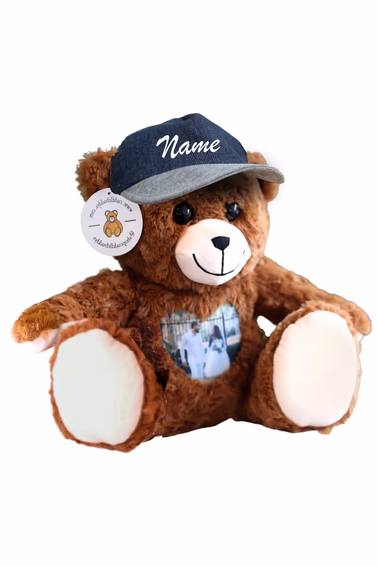 Bear-Sized Blue Grad Cap - Image 4