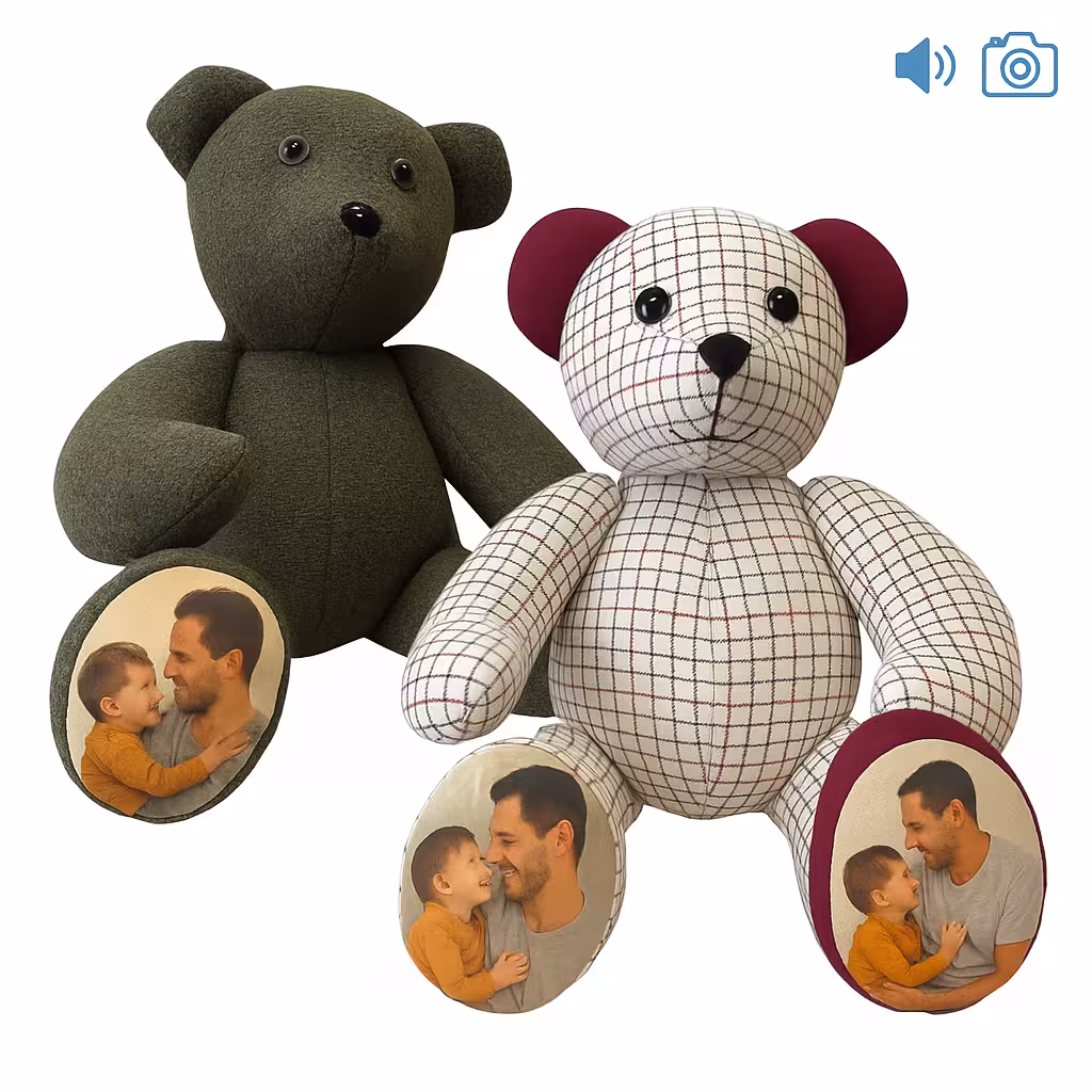 Custom Father’s Day Memory Bear