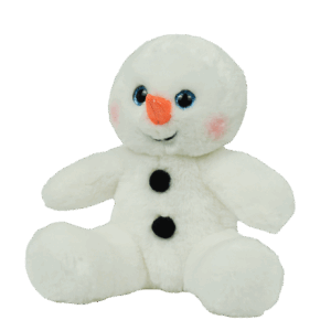 Plushie Snowy Snuggler white plush snowmain