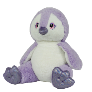 Plushie Twinkle Toes Buddy purple plush penguin